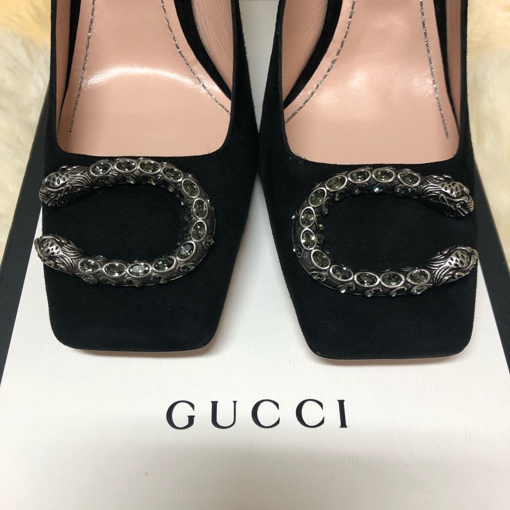 *SOLD* Gucci Dionysus Suede Pump - Picture 7 of 11
